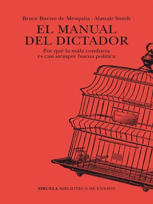cover image of El manual del dictador